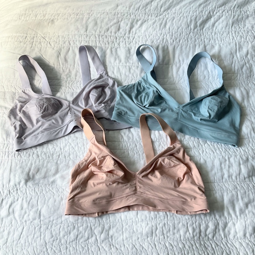 Bundle of Spanx Bra-llelujah unlined bralettes
